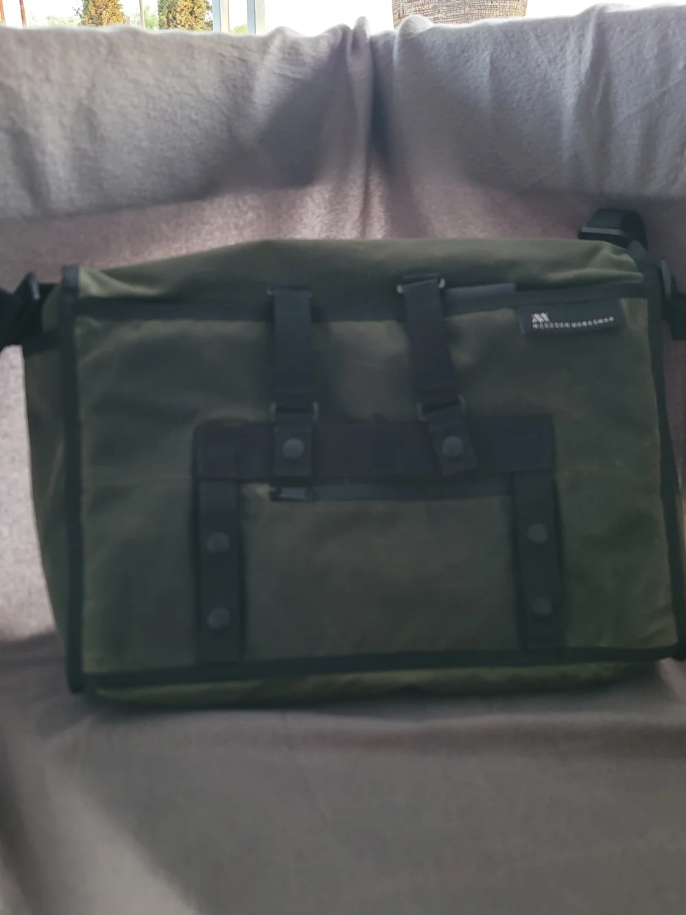 Mission Workshop Waxed Canvas 14L Arkiv Laptop Brief Waterproof Rugged Bag USA